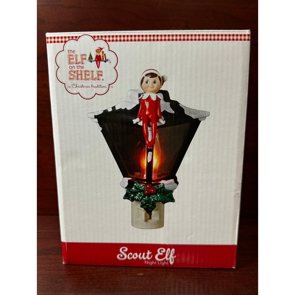 Roman The Elf On The Shelf Scout Elf Lantern Nightlight New In The Box